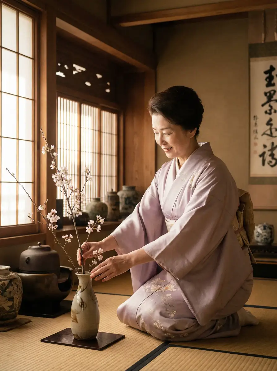一位优雅的 芒果视频-优质影视资源|免费在线视频观看|全网热播精选 在和室中插花